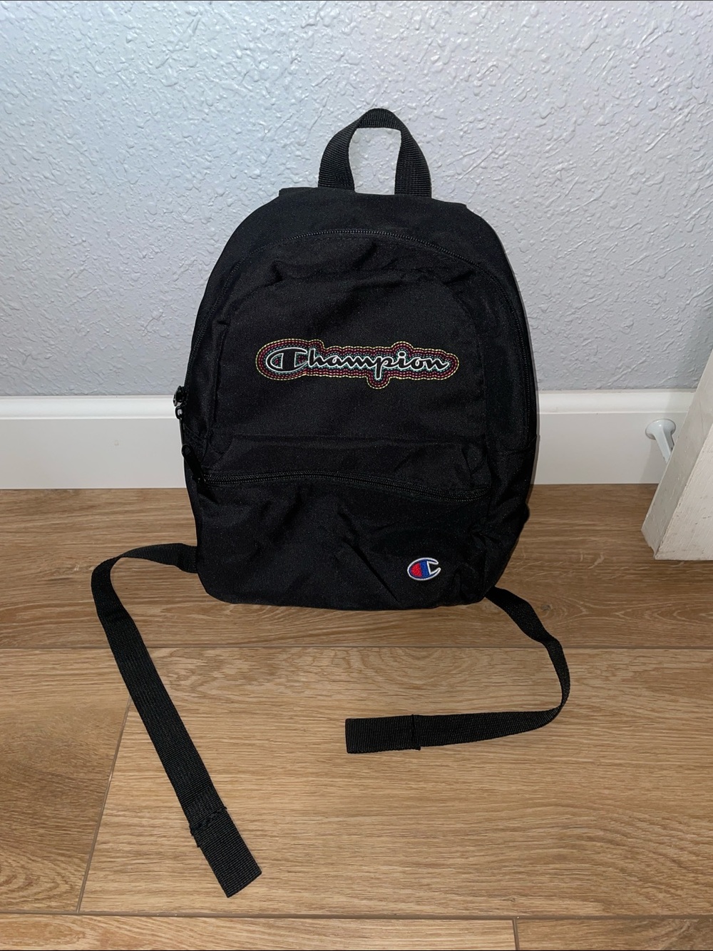 Champion Black Mini Backpack